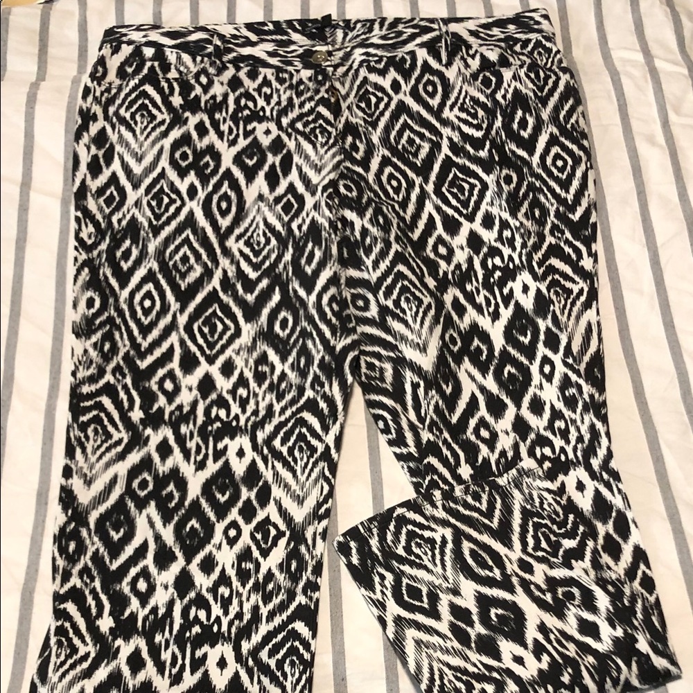 Pattern jeans